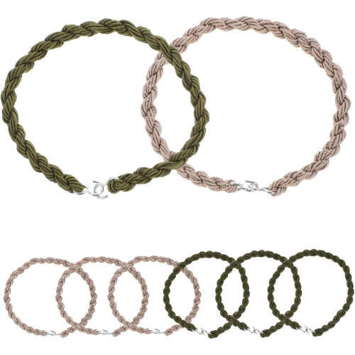 Lot de 8 sangles élastiques pour bottes, bustiers, vélo, camping