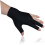 Gants de billard élastiques, respirants, 3 doigts, noirs 5