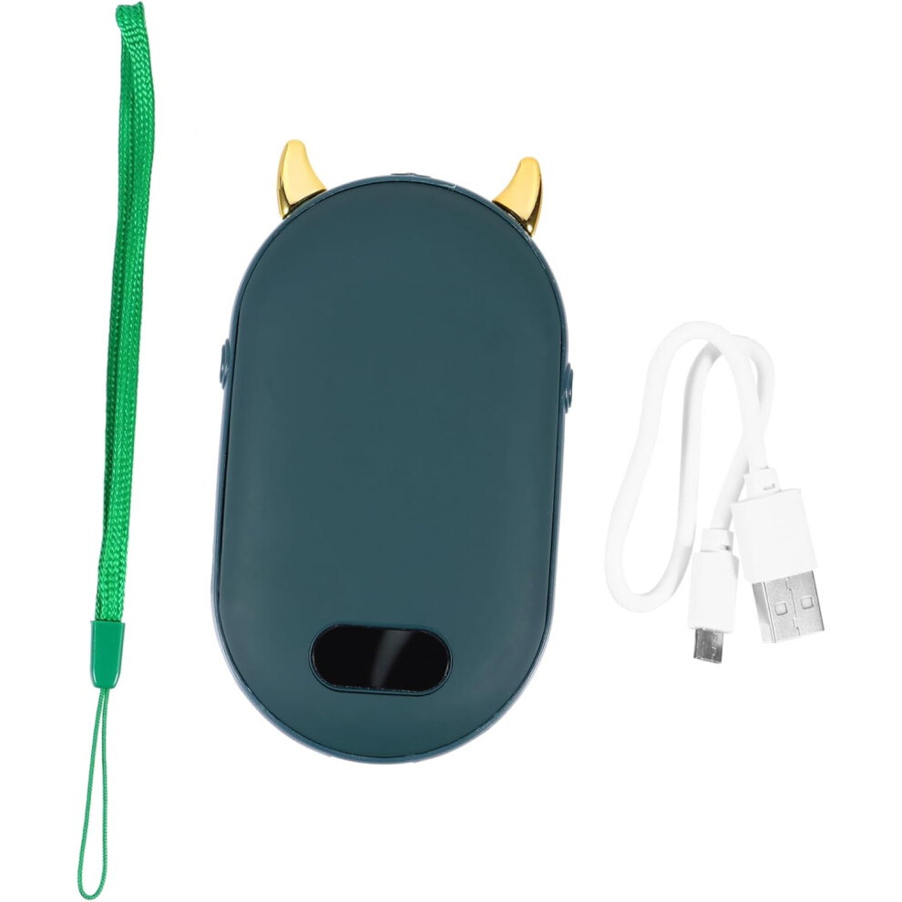 Chauffe-mains portable 4 000 mAh, batterie externe rechargeable, chauffage de poche pour l'hiver, design compact et léger