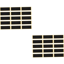 Lot de 2 bandes adhésives noires pour skateboards à doigts, haute viscosité, pelables et découpables, confortables