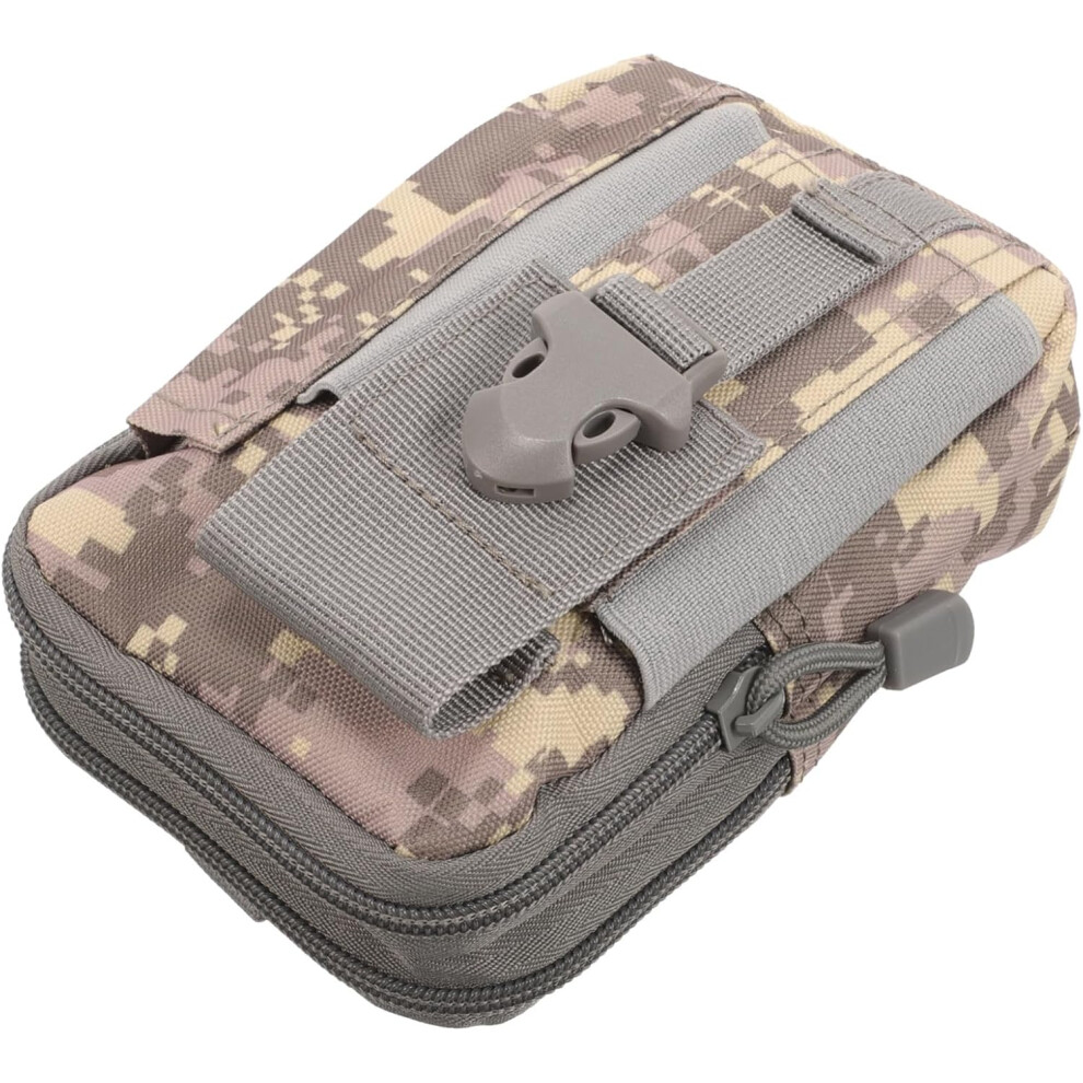 Sac de sport portable en plein air, petite pochette pour téléphone portable, sac banane en tissu Oxford, pochette de ceinture de course étanche