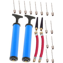 Pompe pour ballons gonflables, pompe de basket-ball avec aiguille, ensemble de pompes gonflables portatives