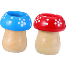 Lot de 2 jouets kaléidoscope en bois pour fête, petits et amusants