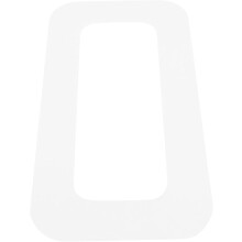 Ruban de protection universel pour bord de base d'aileron, pour planche de surf, kayak, clip blanc, adhésif puissant
