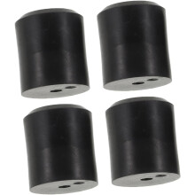 Lot de 4 supports muraux pour skis, support mural en métal pour snowboard, crochets pour snowboard