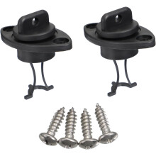 Lot de 6 bouchons de vidange pour canoë, bouchons de vidange pour kayak, joints pour bateau et canot