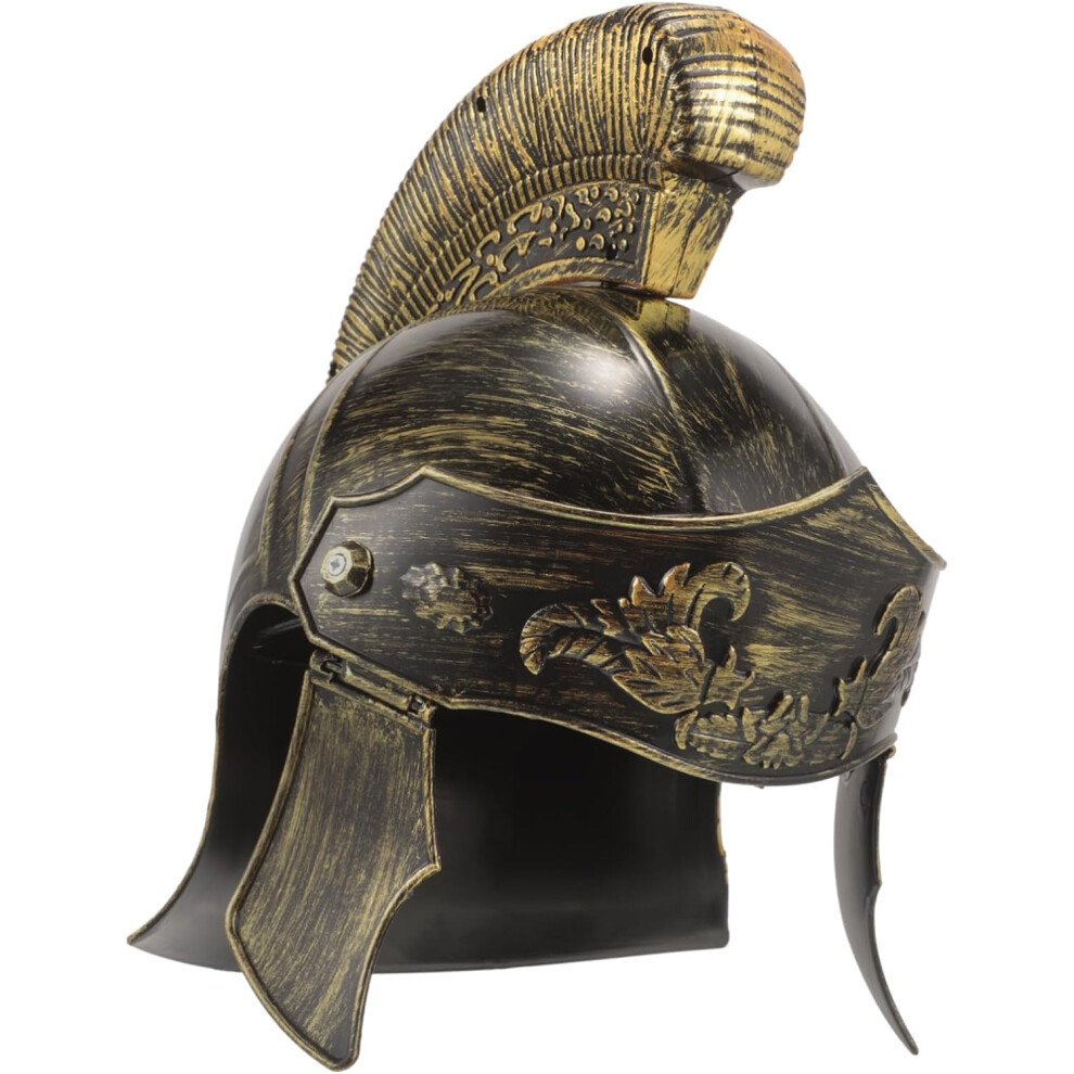 Casque de soldat romain pour homme, accessoire de cosplay réaliste pour Halloween et anniversaire