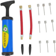 Kit de gonflage portable avec mini pompe à main pour ballons de basket et de football