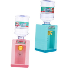 Lot de 2 distributeurs d'eau de simulation pour maison de jeu avec lumière et son, jeu de bureau pour cuisine, sans piles