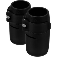 Lot de 2 supports de pagaie pour canoës, kayaks, pagaie, boucle robuste universelle, réglage rapide, pour sports nautiques en plein air