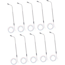 Lot de 10 lampadaires LED pour table de sable, éclairage de rue, modèle réduit, accessoires ferroviaires