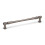 160mm Antique Pewter Cabinet Handle T-Bar Pull Slim Broad Square 1