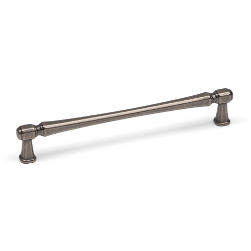 160mm Antique Pewter Cabinet Handle T-Bar Pull Slim Broad Square