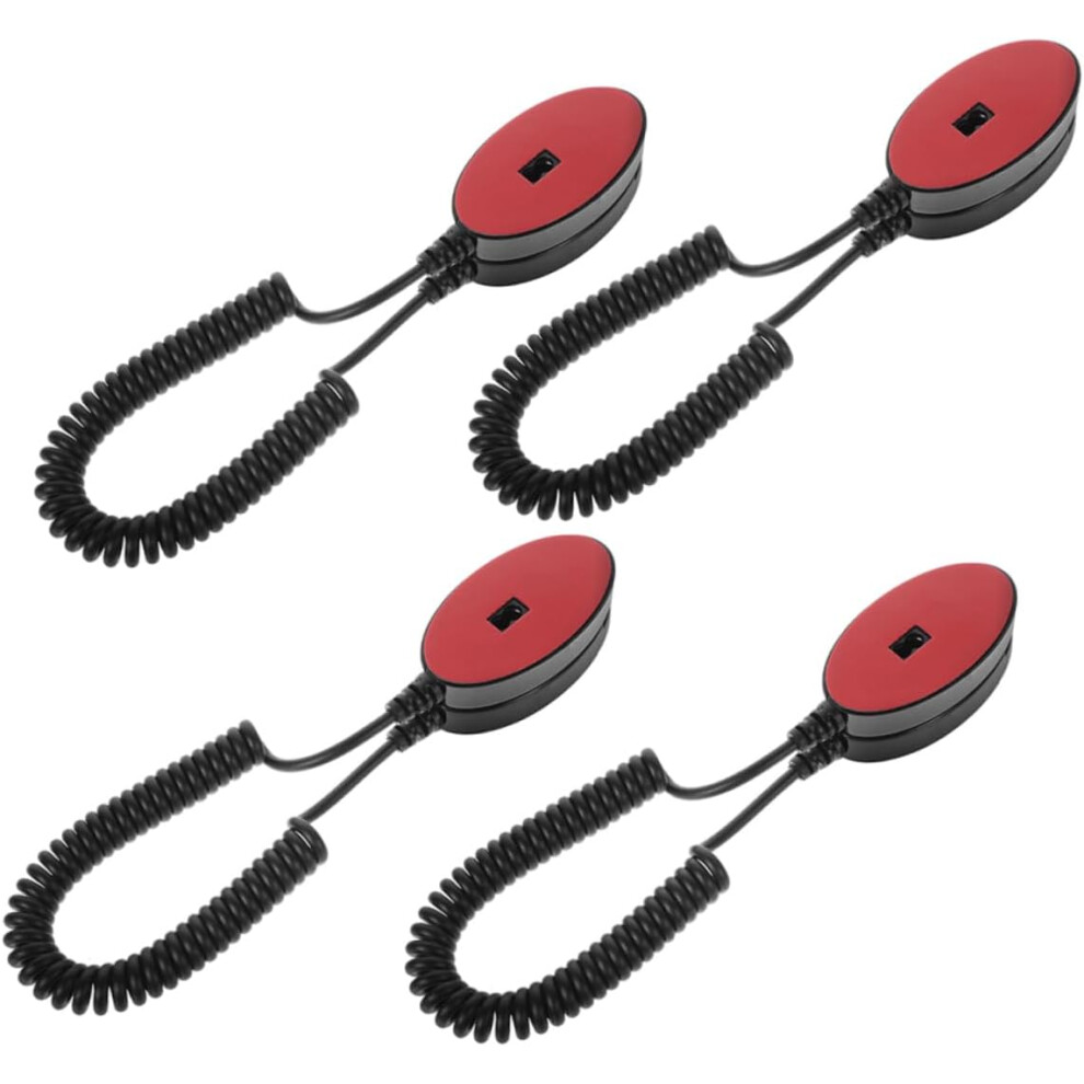 Lot de 4 laisses magnétiques rétractables pour téléphone portable