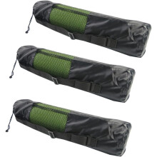 Sac de rangement pour tapis de yoga de 6 mm, pliable, sac de voyage, fourre-tout, maille aérée, tapis d'exercice, sac de transport