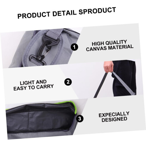 Sac de yoga en toile avec fermeture éclair intégrale 2