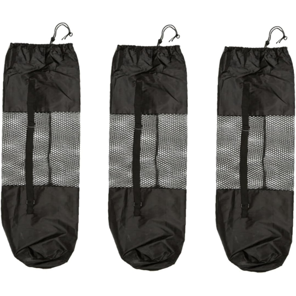 Ensemble de 3 sacs de yoga et de sacs en filet pour tapis de yoga, rangement facile pour les activités de plein air