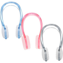 Lot de 3 bouchons de nez pour enfants, pince-nez anti-saignement