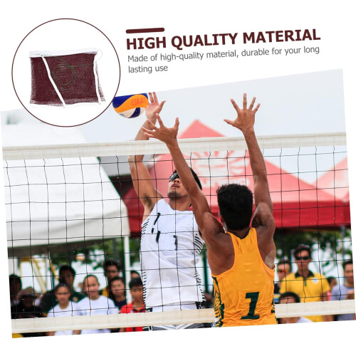 Filet de badminton de plage portable et d'extérieur, léger et compact, avec maille durable 2