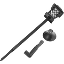 Lampes solaires de jardin 51 LED avec prise de terre, lampes décoratives d'extérieur étanches à énergie solaire