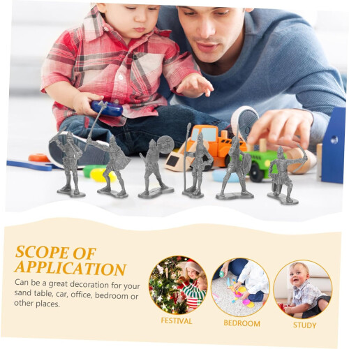 Mini-modèle de char de siège romain pour garçons et filles, jouets de collection 1