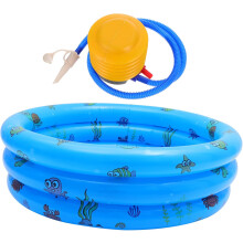 Piscine gonflable ronde en plastique, jouet aquatique portable