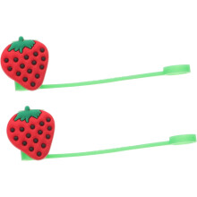 Lot de 2 embouts de paille réutilisables en forme de gourde