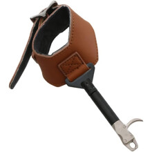 Accessoire d'aide au déclenchement de l'étrier de flèche pour arc recourbé, marron, pour bracelet de déclenchement de flèche pour arc recourbé