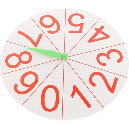 Hrippy Roulette en Bois Roulette 12 Pouces Numérique Cadran en Roulette Russe Jeu De Plateau De Plateau pour Loterie pour Adulte Divertissement Roulette Roulette