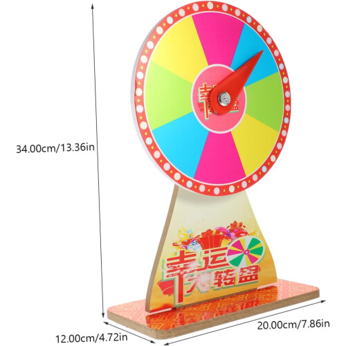 1 jeu de roulette à roulettes Fortune, jeu de roulette rotative pour le carnaval 1