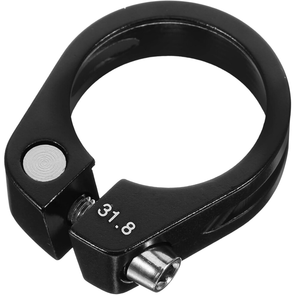 Collier de serrage pour tige de selle de vélo en alliage d'aluminium, montage sur rack, traitement fin, collier de serrage pour vélo décontracté