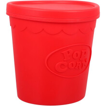 Seau à pop-corn en silicone réutilisable Seau à pop-corn pour bonbons