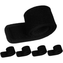 Lot de 5 sangles élastiques de fixation pour canne à pêche