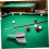 Ensemble de balais pour table de billard, housse de canapé, sacs de sable, table à manger, porte étanche 4
