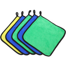Lot de 5 chiffons de nettoyage pour queues de billard, éponges à poussière, cintres, outil pour voiture