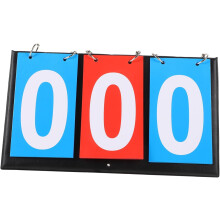 Trois tableaux d'affichage Score Flip Tableau d'affichage Compteur de score Scorekeeper Volleyball Scorekeeper