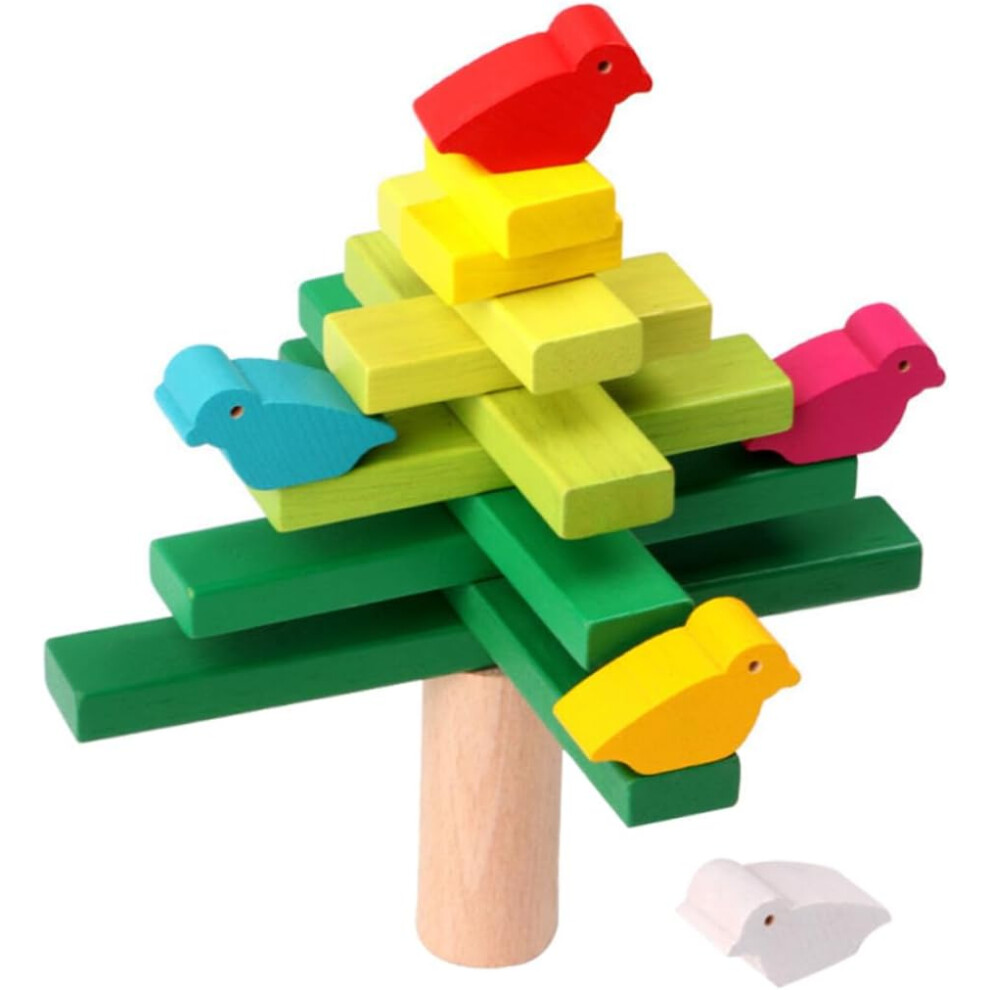 Arbre d'équilibre pour jeu d'empilage interactif pour les âges Développer la motricité fine Amusement en famille Temps de jeu Éducatif