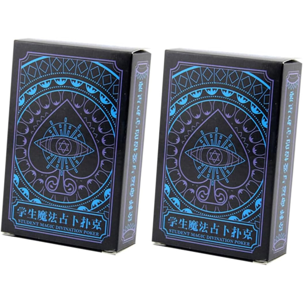2 cartes à jouer, jeux de cartes, divination, poker, jeu de société