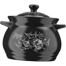 Marmite en céramique de 2 litres, marmite en argile pour casseroles, marmite en argile, couleur aléatoire