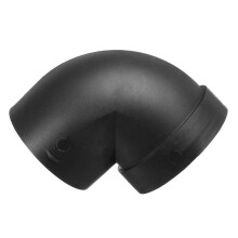 (L-75mm (3")) Air Vent Elbow Ducting Pipe 60mm/2.4 Inch 75mm/3 Inch Diameter for Webasto Eberspaecher Air Diesel Parking Heater