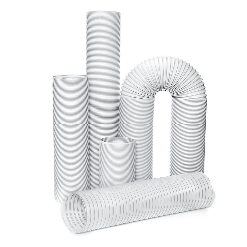 (3M) 5" Universal Pipe Duct Air Conditioner Exhaust Hose For Range Hoods Kitchen