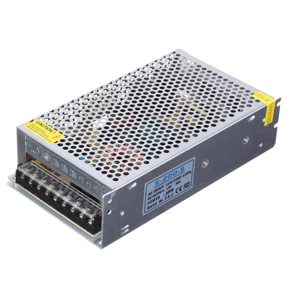 Ac110v/220V To Dc5v 40A 200W Switching Power Supply 200*110*50Mm 8727971216323
