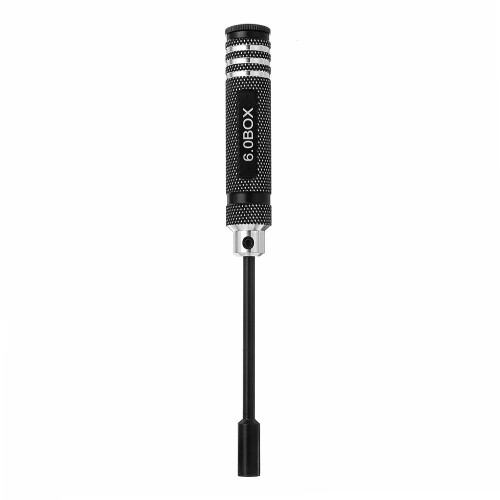 Metal 6.0mm Hex Screwdriver Tools NUT Key Socket Screwdriver Wrench 2