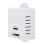 (White, 315MHz) Wide Voltage AC85V-250V Wireless Remote Control Switch + Round Button Transmitter 6