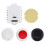 (White, 315MHz) Wide Voltage AC85V-250V Wireless Remote Control Switch + Round Button Transmitter 2