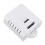 (White, 315MHz) Wide Voltage AC85V-250V Wireless Remote Control Switch + Round Button Transmitter 8