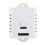 (White, 315MHz) Wide Voltage AC85V-250V Wireless Remote Control Switch + Round Button Transmitter 3