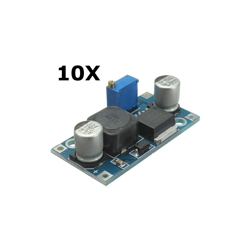 10Pcs Adjustable XL6009 Step Up Boost Voltage Power Supply Module Converter Regulator