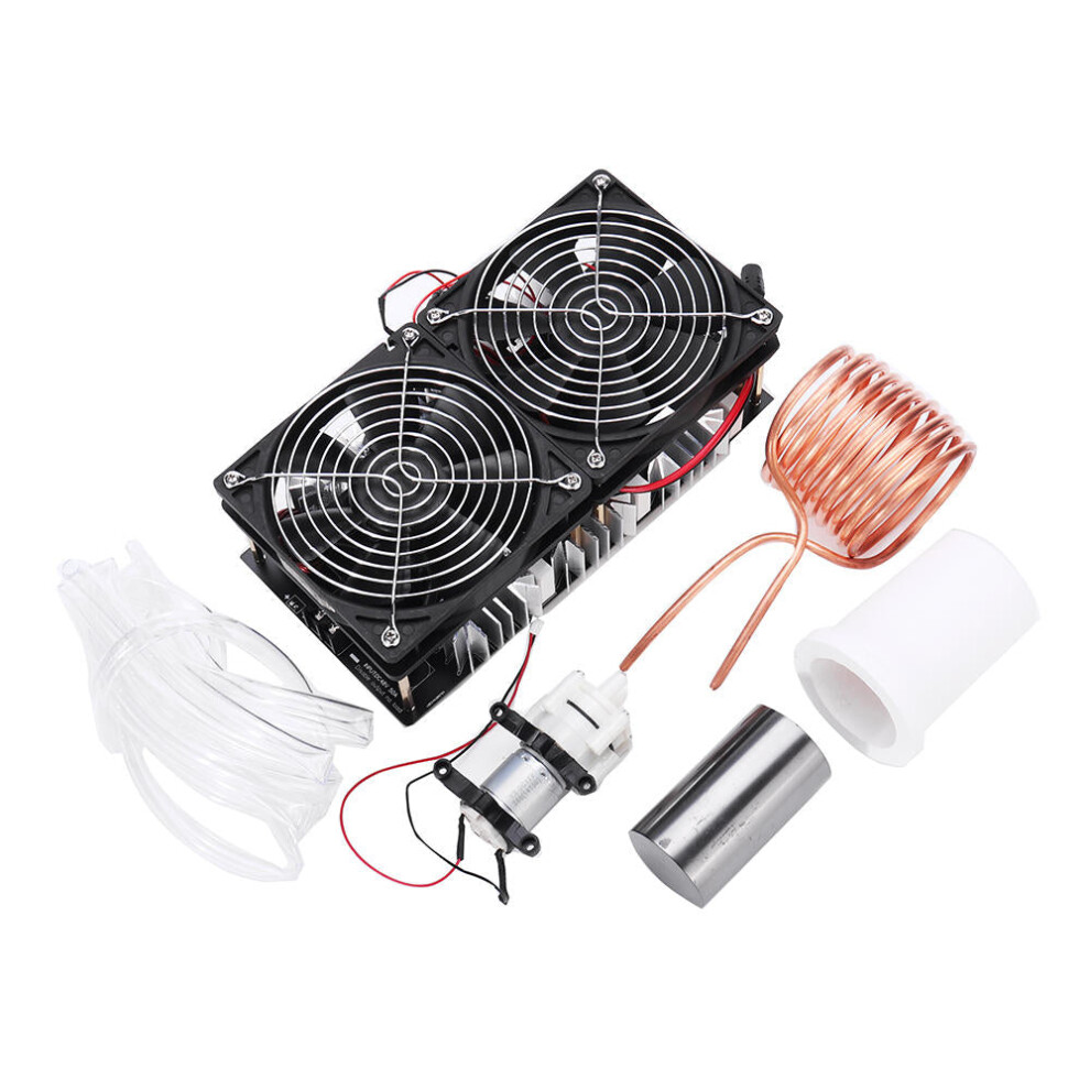 2500W 50A Zvs Induction Heating Module High Frequency Heating Machine Melted Metal Heater + 48V Coil 8727971215777