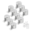 10pcs Inside Corner Connector Bracket Aluminum Profile Accessories for 4040 Series 2
